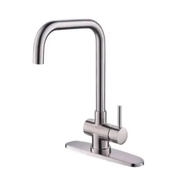 Monomando Urrea Para  Fregadero Con Cubierta 9444inox Acero Inoxidable