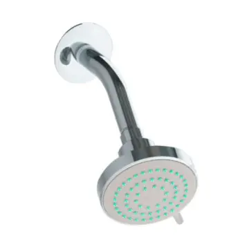 Regadera Dica 3" Con Brazo Y Chapeton 3 Funciones 4529bl Cromo