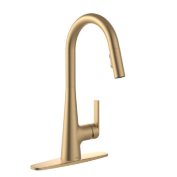 Monomando Para Fregadero Moen Iriza 7891bzg Oro