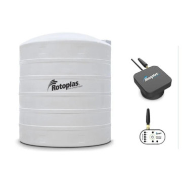 Tanque Vertical Rotoplas 10000 Litros Std Neutro Con Sistema Smart 590662