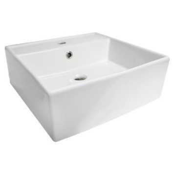 Lavabo Cato Cuadrato Blanco