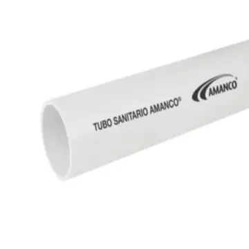Tubo Sanitario Amanco 100mm x 6m 32544