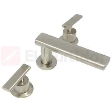 Mezcladora Para Lavabo Helvex Mep-2115-s Con Contra de Push Premier Satín