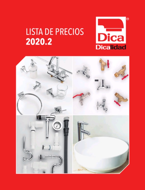 Catálogo Dica 2020 Lista de Precios