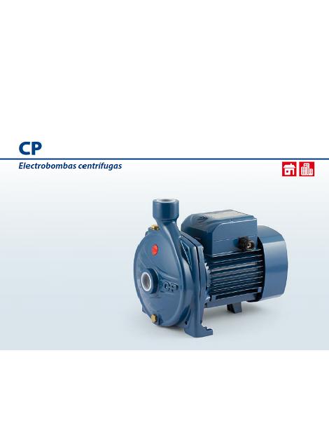 Catálogo Pedrollo 2016 Electrobombas Centrífugas N.02