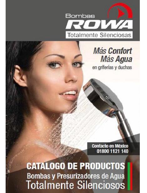 Catálogo Rowa Bombas 2019