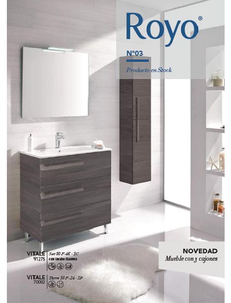 Catálogo Royo Muebles con 3 Cajones