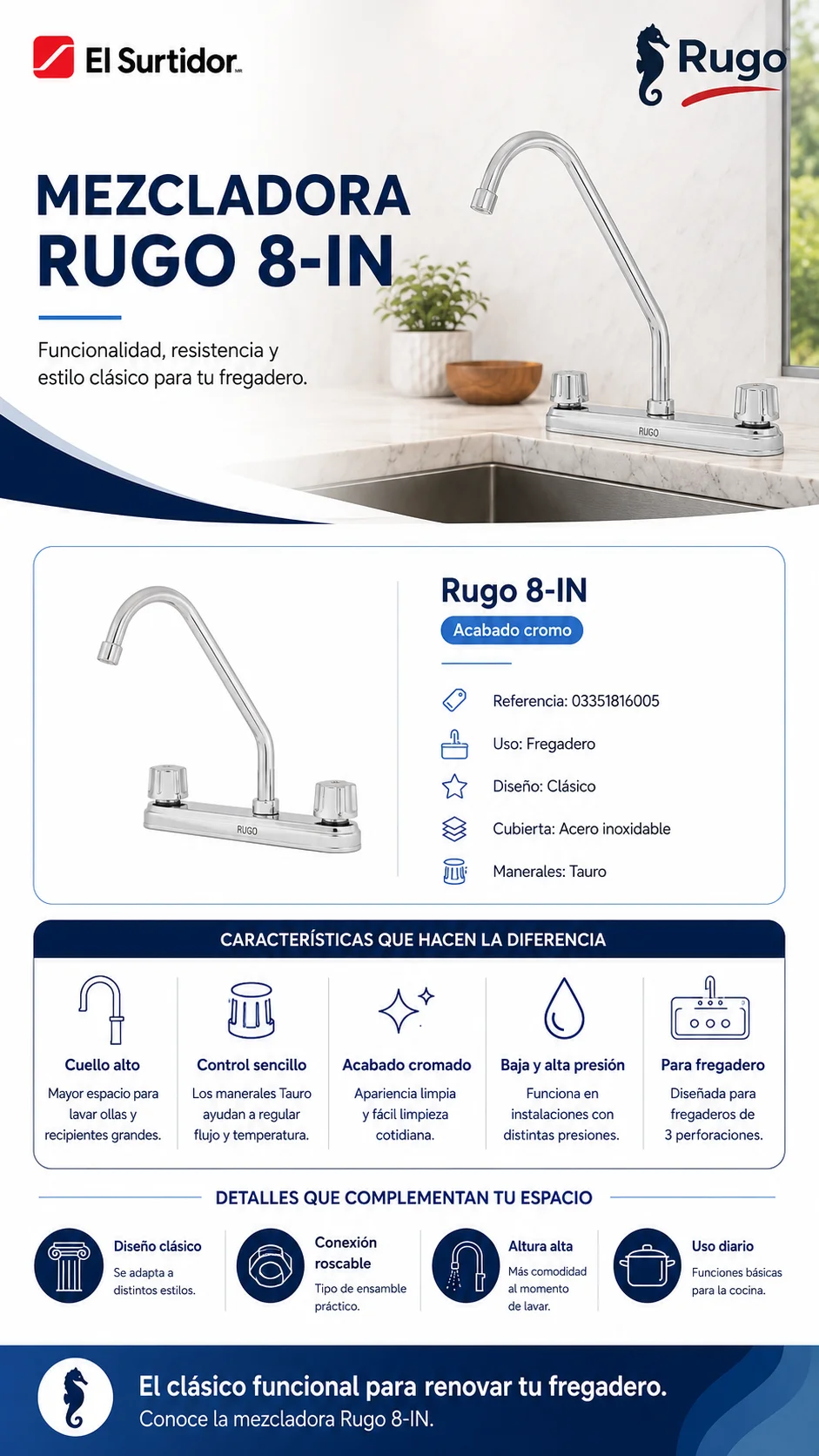 Infografía Mezcladora Rugo 8-IN
