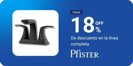 Promoción Pfister