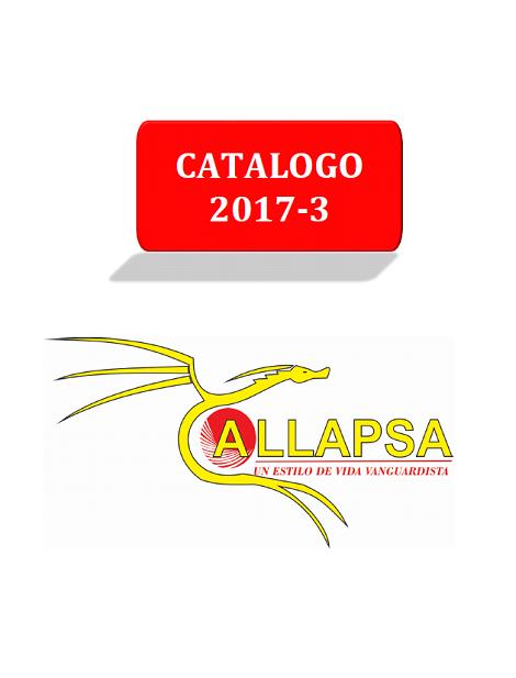 Catálogo Allapsa 2017