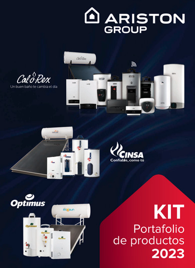 Catálogo Calorex 2023 KIT Portafolio de productos