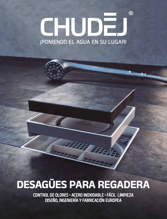 Catálogo L&iacute;nea Coladeras Chudej 2026