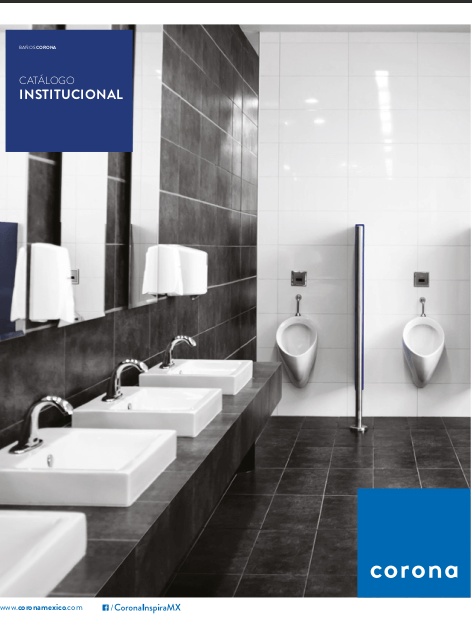Catálogo l&iacute;nea Corona Institucional 24