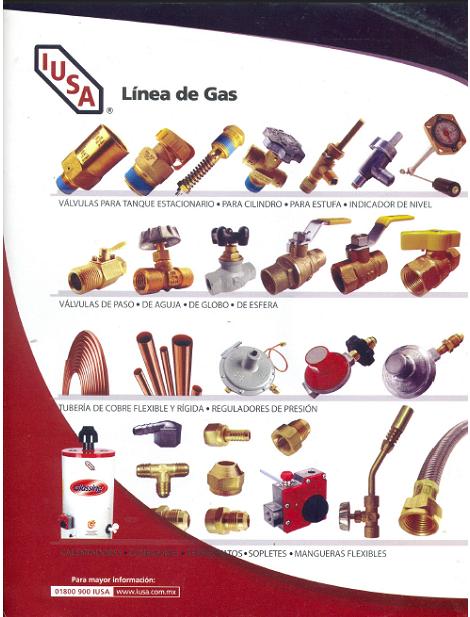 Cat&aacute;logo Iusa N.07 L&iacute;nea de Gas