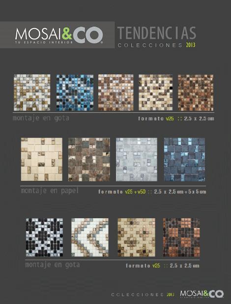 Catálogo Mosaicos Venecianos 2013 Tendencias