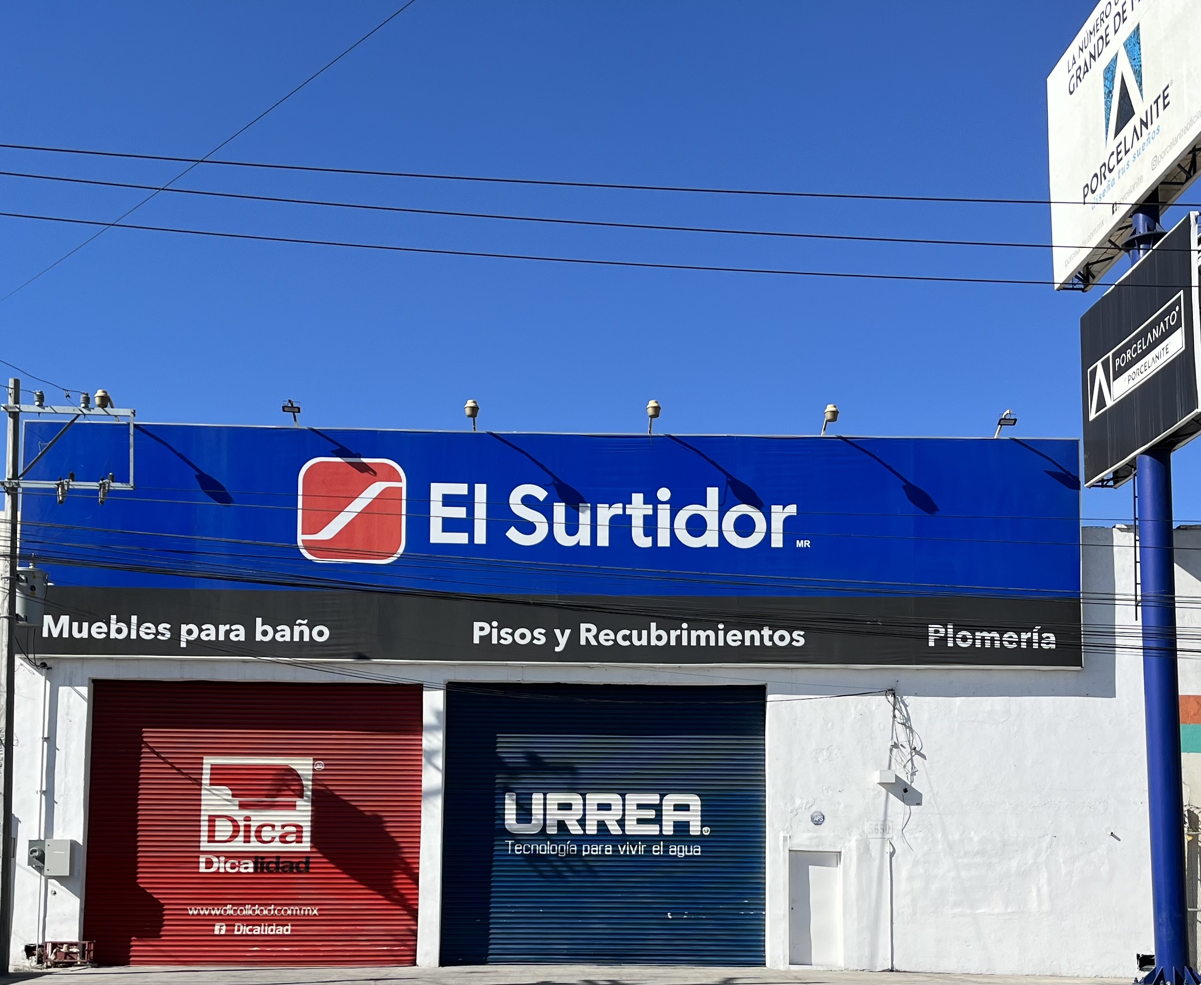 Fachada de Sucursal Monterrey