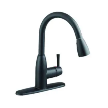 Monomando Para Fregadero American Standard Fairbury 4005mxmbf Negro