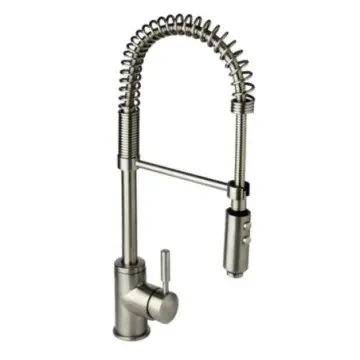 Monomando Para Fregadero Con Salida Flexible Helvex E-305- Aai Acero Inoxidable