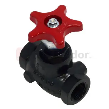 Válvula de Globo Cms International 4300 de 13 Negro