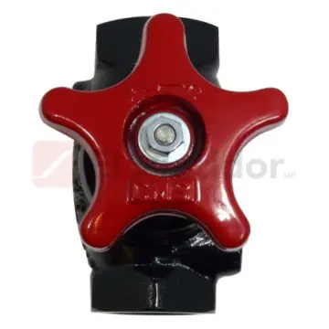 Válvula de Globo Cms International 4300 de 13 Negro