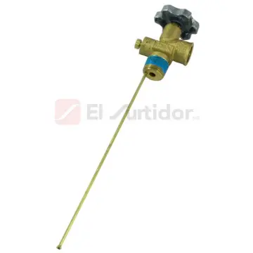 Válvula de Servicio Para Tanque Estacionario de Gas L.p. Iusa V-2043-26 Bronce