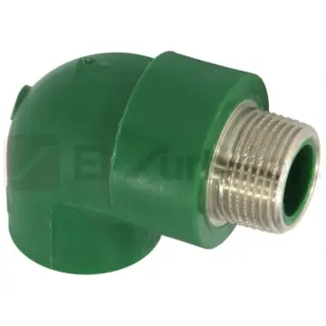 Codo de 90ordm Con Rosca Exterior Tuboplus 25x3/4