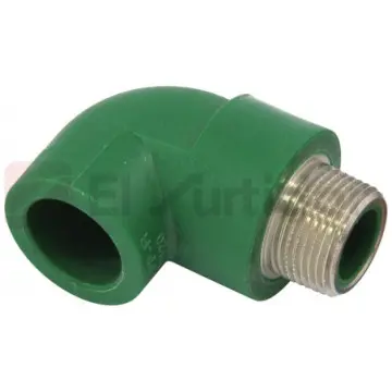 Codo de 90ordm Con Rosca Exterior Tuboplus 25x3/4