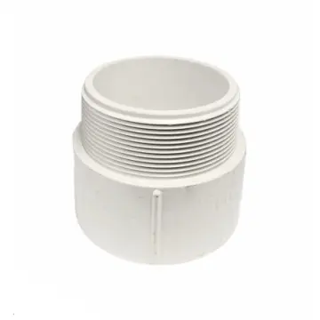 Adaptador Hidráulico Macho Amanco 75mm Cedula40 945026 Blanco
