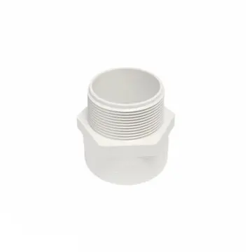 Adaptador Hidráulico Macho Amanco 50mm Cedula40 945022 Blanco