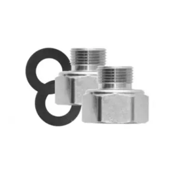 Adaptadores Niquelados Coflex 3/8 Compresión 1/2 Rosca Npt Ad-6c8f