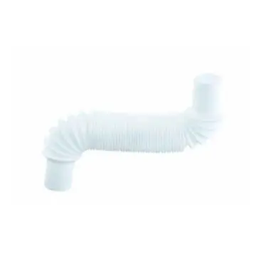 Tubo Largo Flexible Urrea 3703 Sin Rosca Blanco