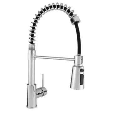 Monomando Para Fregadero Semi-profesional Urrea 9499 Cromo