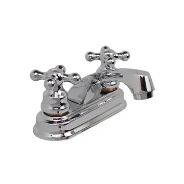 Mezcladora Para Lavabo Rugo 23-cre Cruceta Cromo