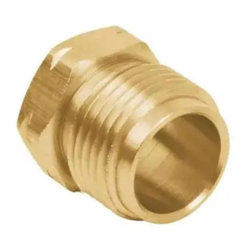 Tuerca Izquierda de Gas Pigtail Nacobre de 22 Mm