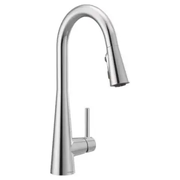 Monomando Para Fregadero Moen Sleek 7864 Cromo