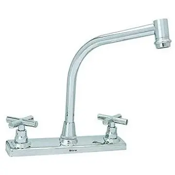 Mezcladora Para Fregadero Dica 4323 Cromo