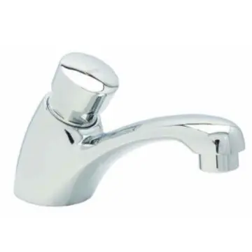 Llave Para Lavabo Dica 4210 Temporizadora Cromo