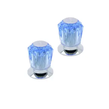 Juego de Manerales Grandes Urrea RG Acrílico Azul