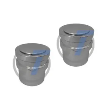 Juego de Manerales Grandes Atlantis Hidrotecnia Hta05gc Cromo