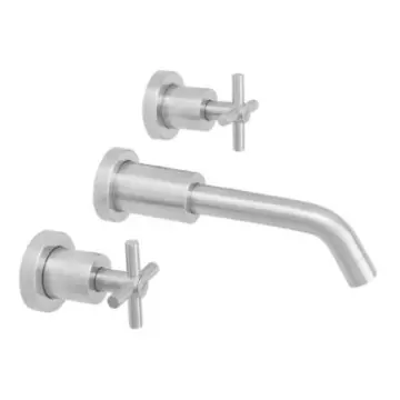 Mezcladora Para Lavabo al Muro Urrea 9709inox TS Acero Inoxidable