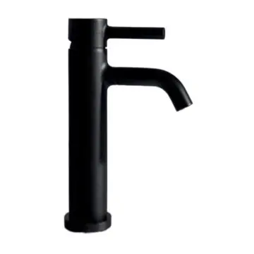 Monomando Para Lavabo Stanza Pan 21.2121.37 Negro Mate