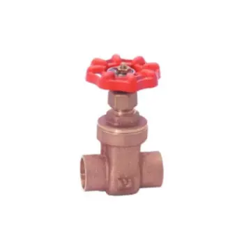 Válvula de Compuerta Urrea 783.25 Soldable de 1quot Bronce