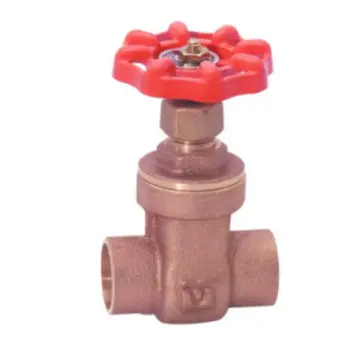 Válvula de Compuerta Urrea Soldable 2quot Bronce