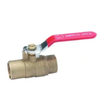 Válvula de Esfera Dica Soldable 1quot (25 Mm.) Latón