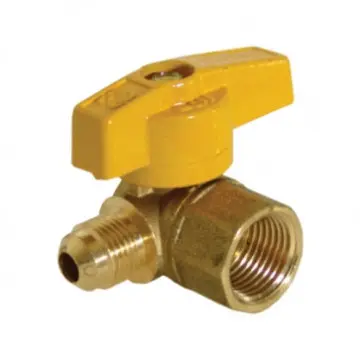 Válvula de Gas Angular Coflex Ip-206 13fipx10f Amarilla