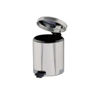Basurero Chico de Pedal Jofel Iyl1003 Acero Inoxidable