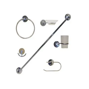 Juego de Accesorios 6 Piezas Rugo Je-20c Cromo