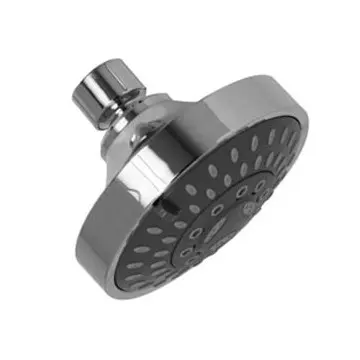 Regadera Rugo Asia Redonda 4 Sin Brazo 44-ac Cromo