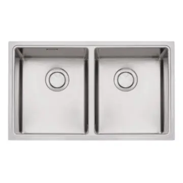 Tarja Doble Tramontina Quadrum 94009103 77x46 Acero Inoxidable