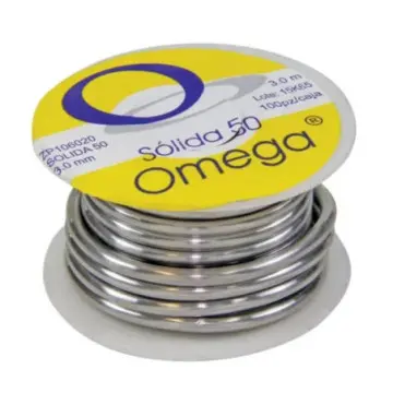 Soldadura de 3 Metros Omega 50x50 Gris